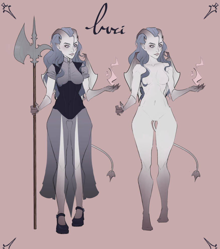 OC character sheet Luci